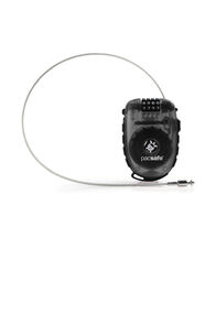 Pacsafe Retractasafe 250 Retractable Cable Lock 4-Dial, Smoke, hi-res