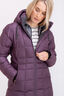 Macpac Women's Aurora Down Coat, Plum Perfect, hi-res