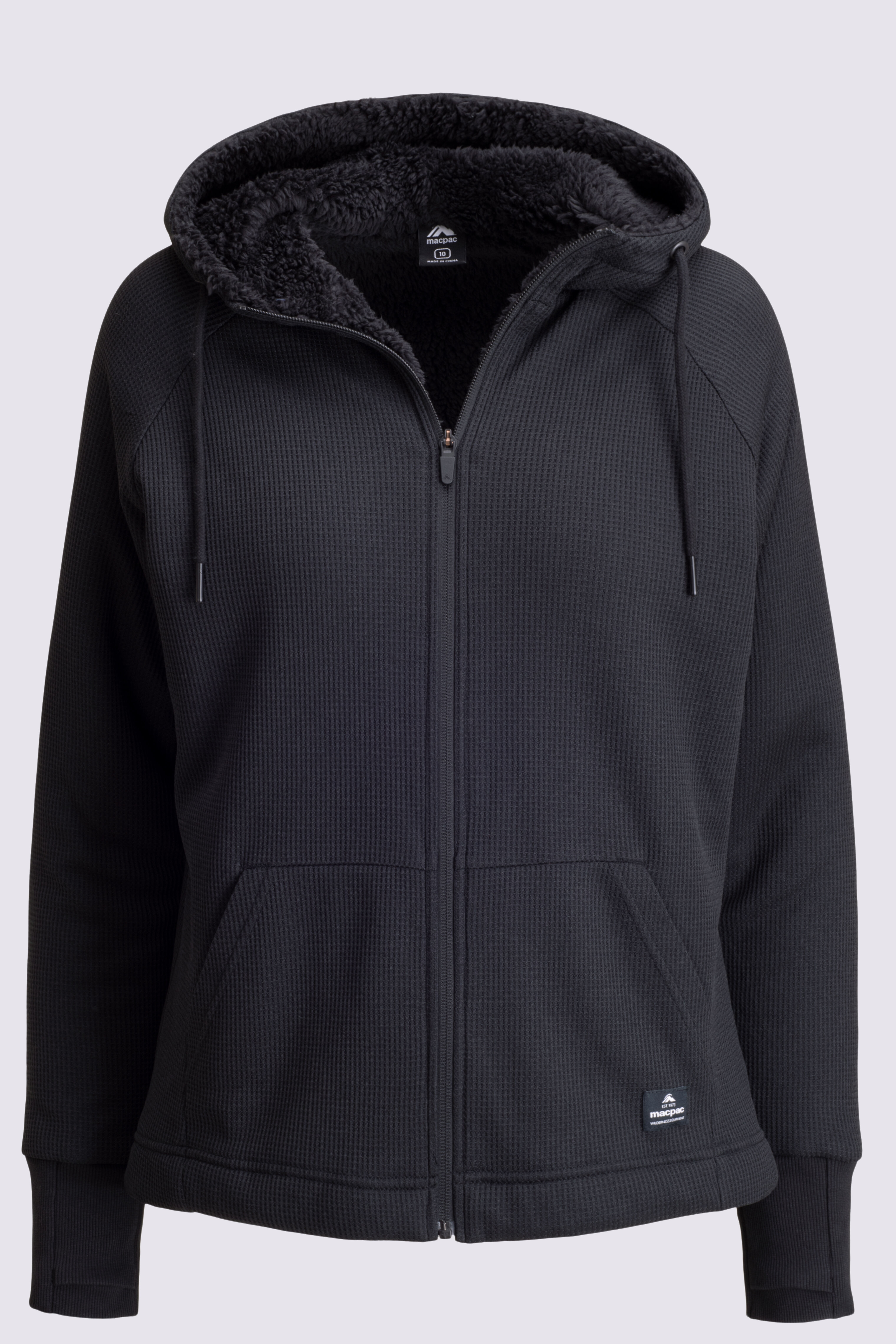 Macpac sherpa hoodie deals