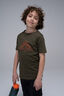 Macpac Kids&rsquo; Mountain T-Shirt, Grape Leaf, hi-res