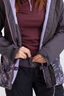 Macpac Women's Lyford Snow Jacket, Nine Iron/Wisteria Print, hi-res