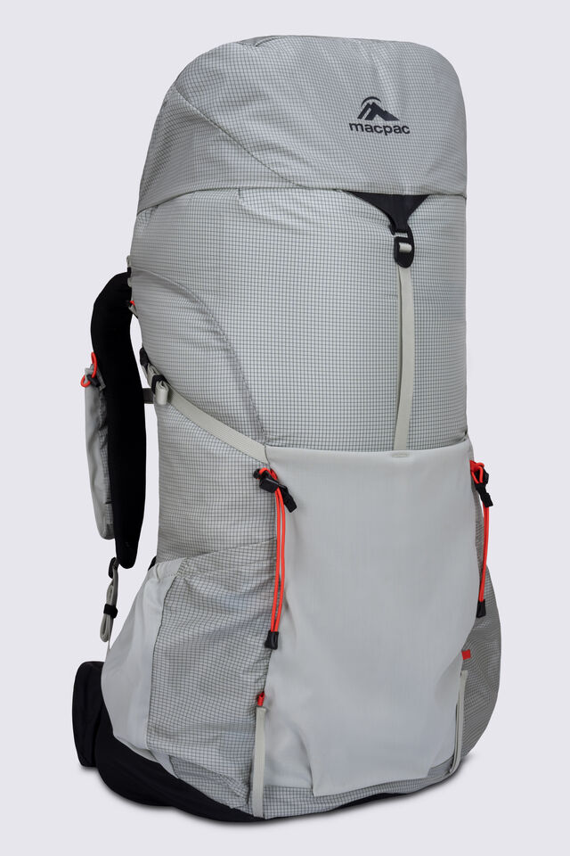 Macpac Volta Vented Hiking Backpack 52L, Aqua Grey