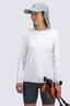 Macpac Women's brrr&deg; Long Sleeve T-Shirt, Cloud Dancer, hi-res