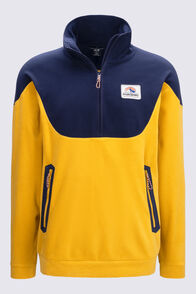 Macpac Men's Originals Fleece Pullover, Baritone Blue/Arrowwood, hi-res