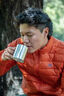 Macpac Men's Uber Light Down Jacket ♺, Pureed Pumpkin, hi-res