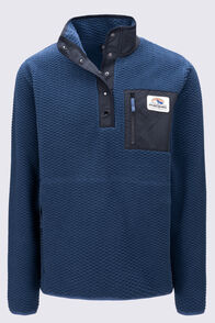 Macpac Men's Originals Prism Fleece Pullover, Insignia Blue, hi-res