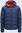 Macpac Men's Halo Hooded Down Jacket ♺, Navy Iris/Red Ochre, hi-res