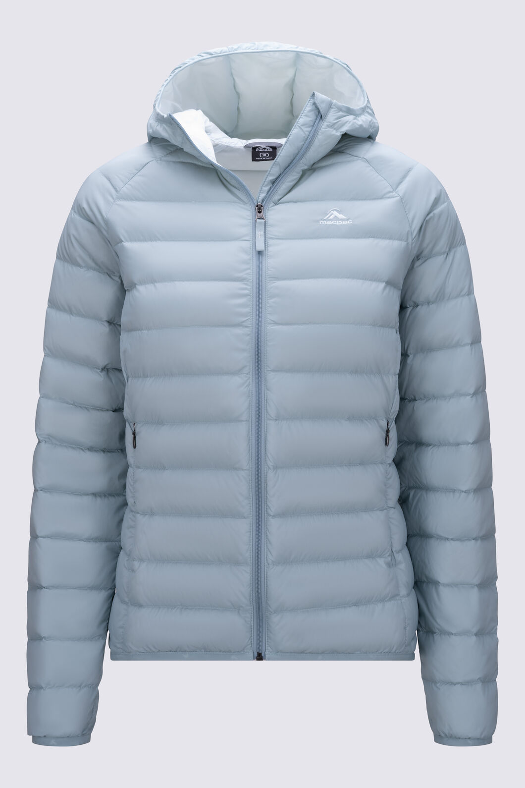 Macpac Women's Uber Light Hooded Down Jacket ♺, Grey Mist, hi-res