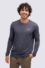 Macpac Men's brrr° Long Sleeve T-Shirt, Odyssey Marle, hi-res