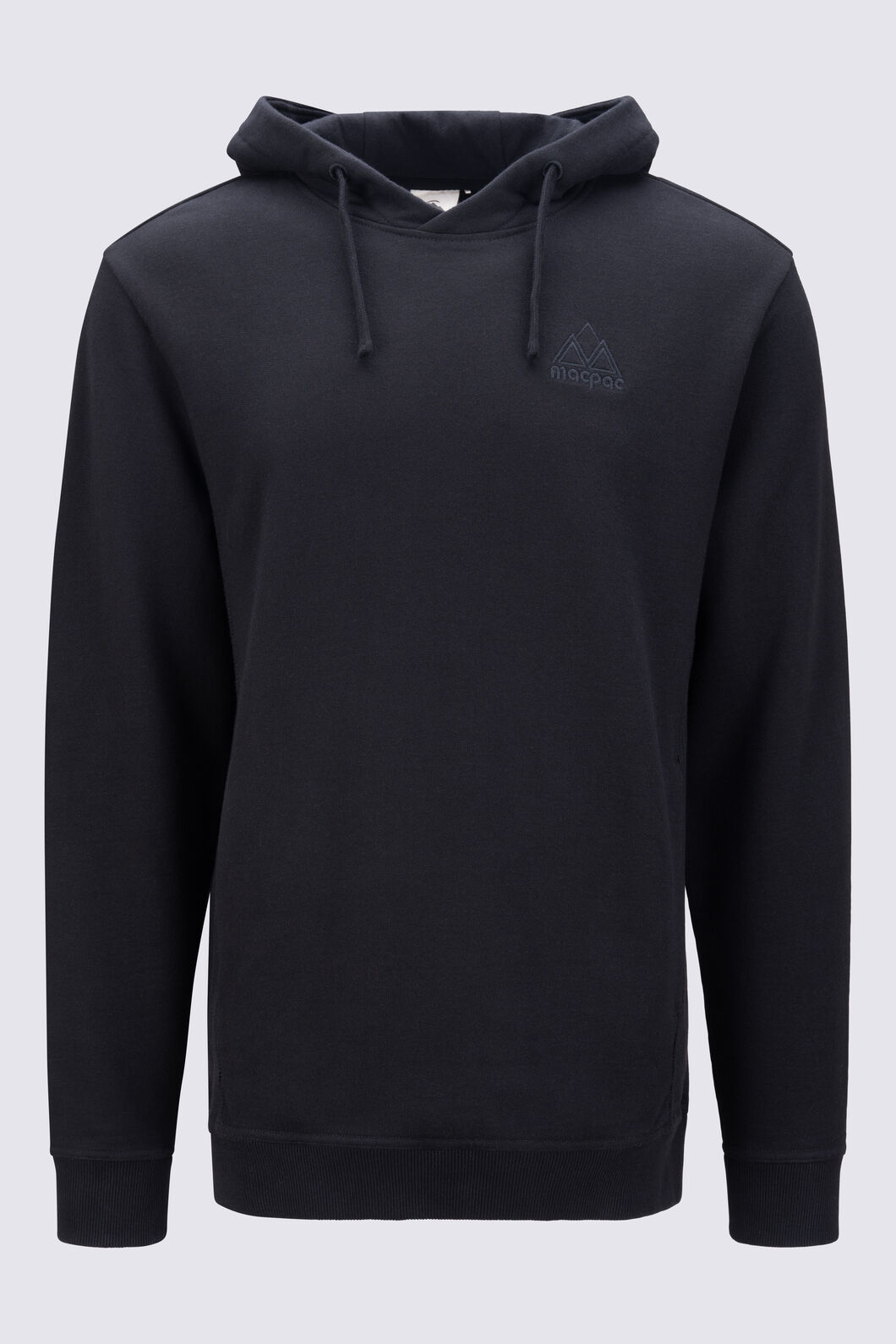 Macpac Men's Vintage Heavyweight Hoodie, Black, hi-res