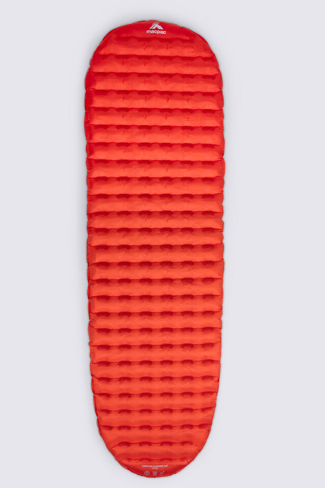 Macpac ThermAir Ultralight Sleeping Mat, Cherry Tomato, view 1