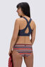 Macpac Women's Reversible Bikini Bottoms, Sienna Stripe/Odyssey, hi-res