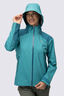 Macpac Women's Traverse Rain Jacket, Lake Blue/Ocean Depths, hi-res