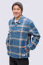 Macpac Men's Alma Fleece Lined Shirt, Vintage Indigo Check, hi-res