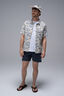 Macpac Men's Camp Printed Short-Sleeve Shirt, Terrain Camp Print, hi-res