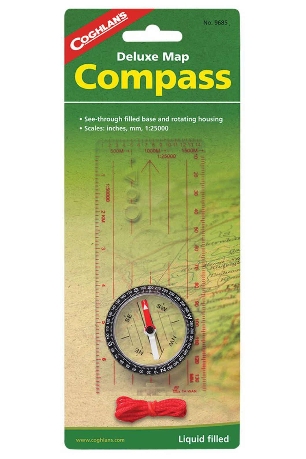 Coghlan's Deluxe Map Compass, None, hi-res