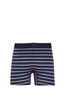 Macpac Men's 180 Merino Boxers, Black Iris Stripe/Jester, hi-res