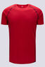 Macpac Men's Geothermal Short Sleeve Top, Scarlet Sage, hi-res