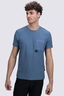Macpac Men's Voyager T-Shirt, Captains Blue Marle, hi-res