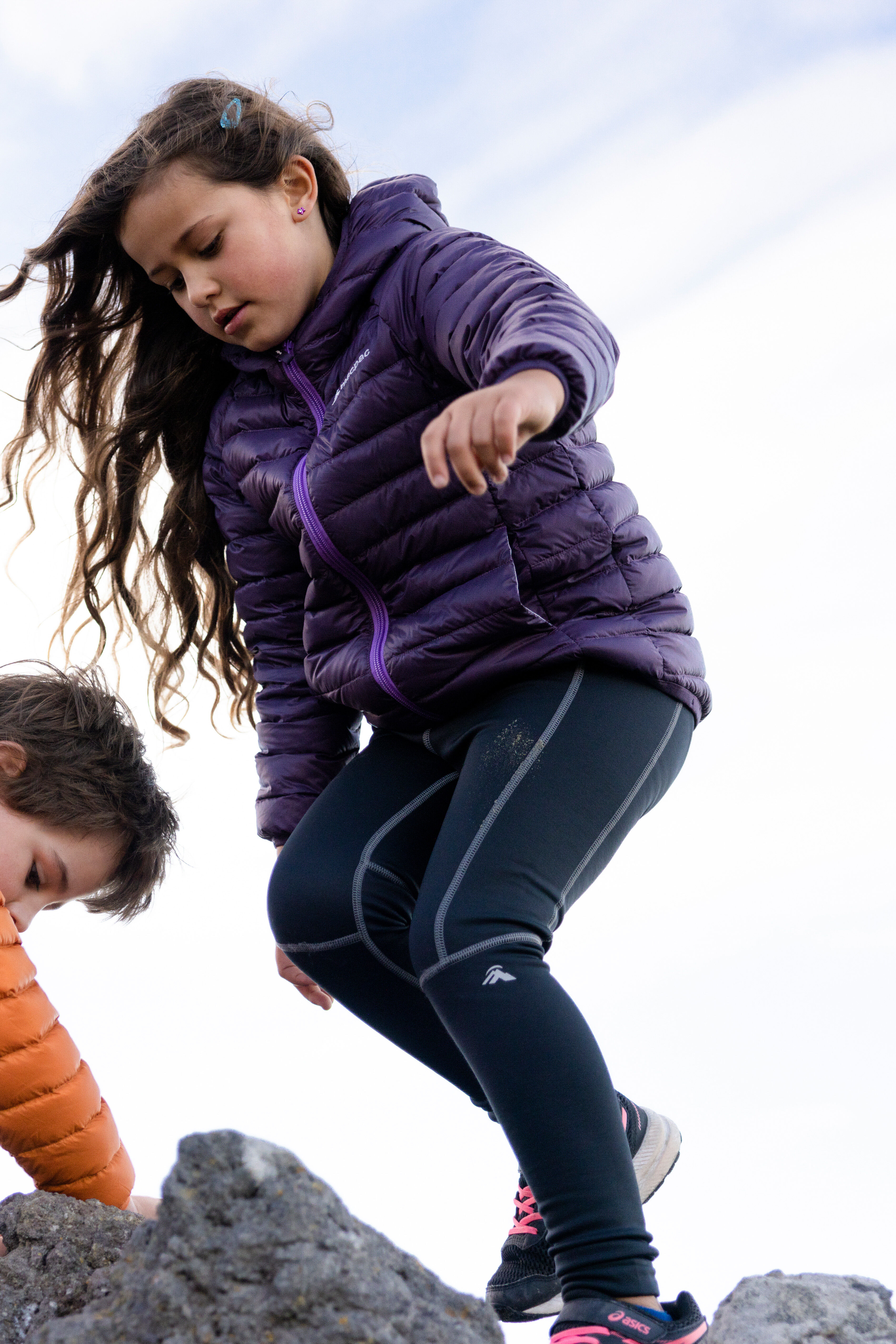 Macpac Traverse Fleece Tights Kids Macpac