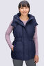 Macpac Women's Thebe Down Vest, Baritone Blue, hi-res