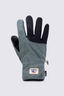 Macpac Originals Tui Fleece Gloves, Balsam Green/Black, hi-res