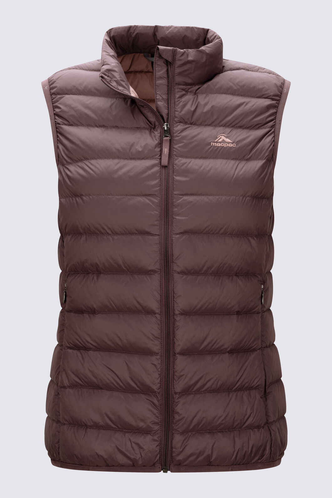 Macpac Women's Uber Light Down Vest ♺, Huckleberry, hi-res