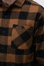 Macpac Men's Sutherland Flannel Shirt, Toffee Check, hi-res