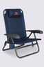 Macpac Folding Beach Recliner V2, Deep Blue, hi-res