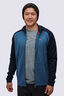 Macpac Men's Craigieburn Hooded Merino Blend Jacket, Baritone Blue/Ensign Blue, hi-res
