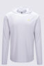 Macpac Men's Trail Long Sleeve Hooded Top, Dawn Blue, hi-res