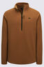 Macpac Men's Tui Fleece Pullover, Toffee Marle, hi-res