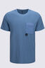 Macpac Men's Voyager T-Shirt, Captains Blue Marle, hi-res