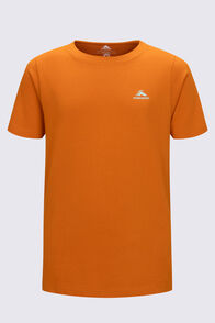 Macpac Kids' Paparoa NP Fairtrade Organic Cotton T-Shirt, Marmalade, hi-res