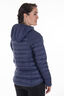 Macpac Women's Uber Light Hooded Down Jacket, Black Iris/Blue Fog, hi-res