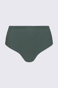 Macpac Women's Reversible High-Waisted Bikini Bottoms, Black/Duck Green, hi-res