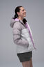 Macpac Women's Halo Hooded Down Jacket ♺, Etherea/Tofu, hi-res