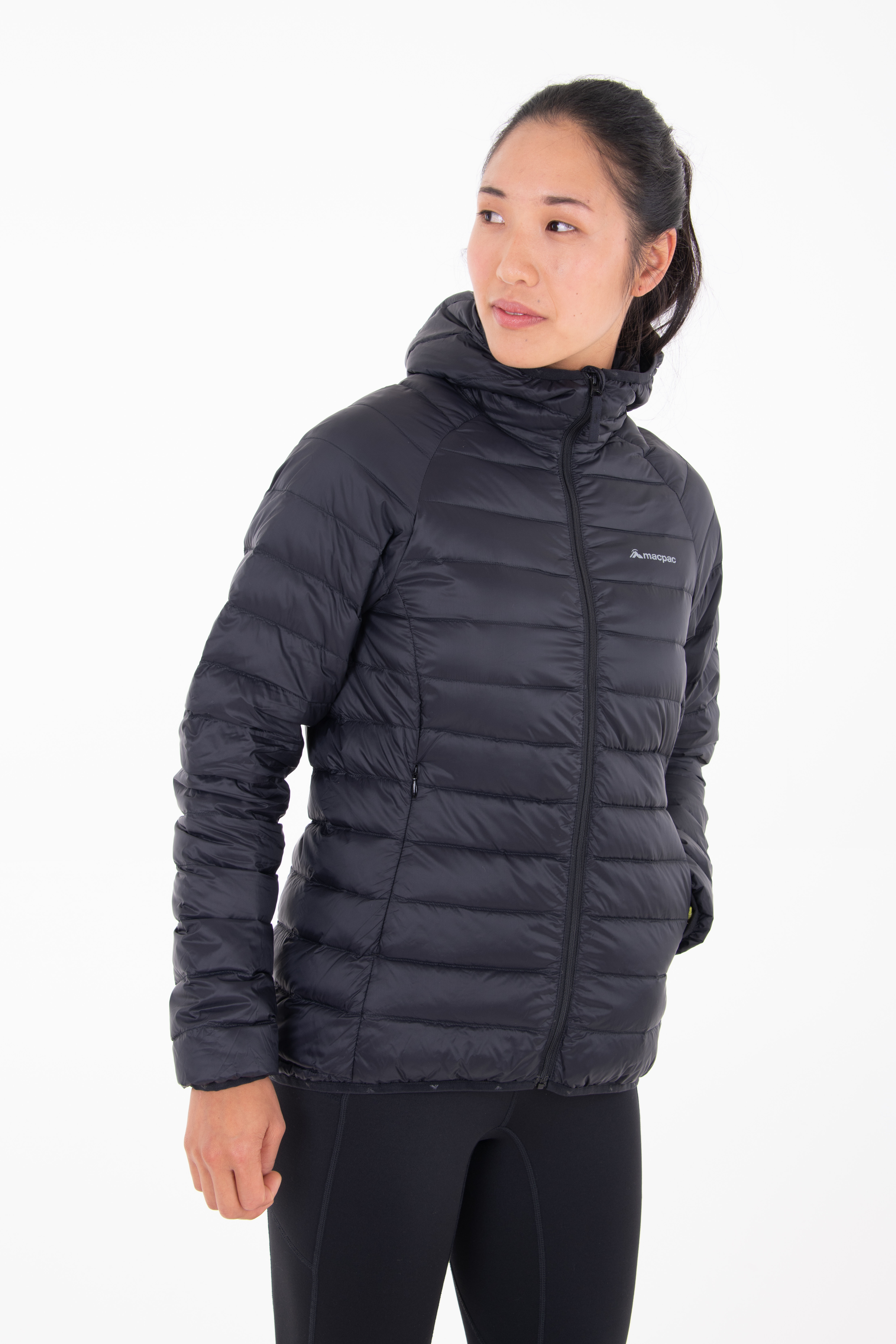 macpac uber light hooded down jacket