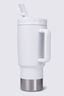 Macpac Insulated Travel Tumbler with Straw Lid &mdash; 880ml, Winter White, hi-res