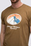 Macpac Men's Wilderness Equipment Fairtrade Organic Cotton Short Sleeve T-Shirt, Kangaroo, hi-res