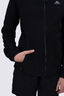 Macpac Kids' Mini Mountain Fleece Hoodie, Black, hi-res
