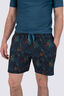 Macpac Men's Brighton 6" Boardshorts, Dark Botanical Print, hi-res