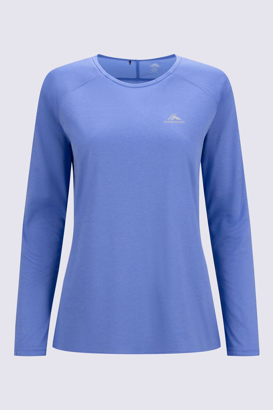 Macpac Women's Cass Long-Sleeve T-Shirt, Persian Jewel Marle, hi-res