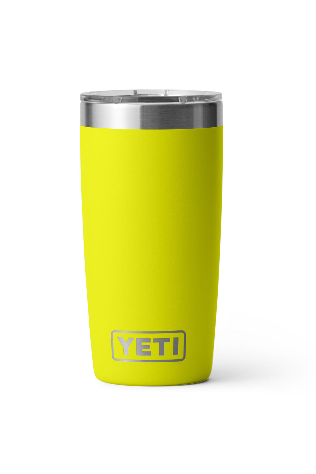 YETI® Rambler® R10 Tumbler with MagSlider™ Lid, Firefly Yellow, hi-res