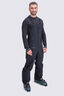 Macpac Men's Last Run Bib Pants, Black, hi-res