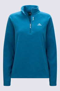 Macpac Women's Tui Fleece Pullover, Ocean Depths, hi-res