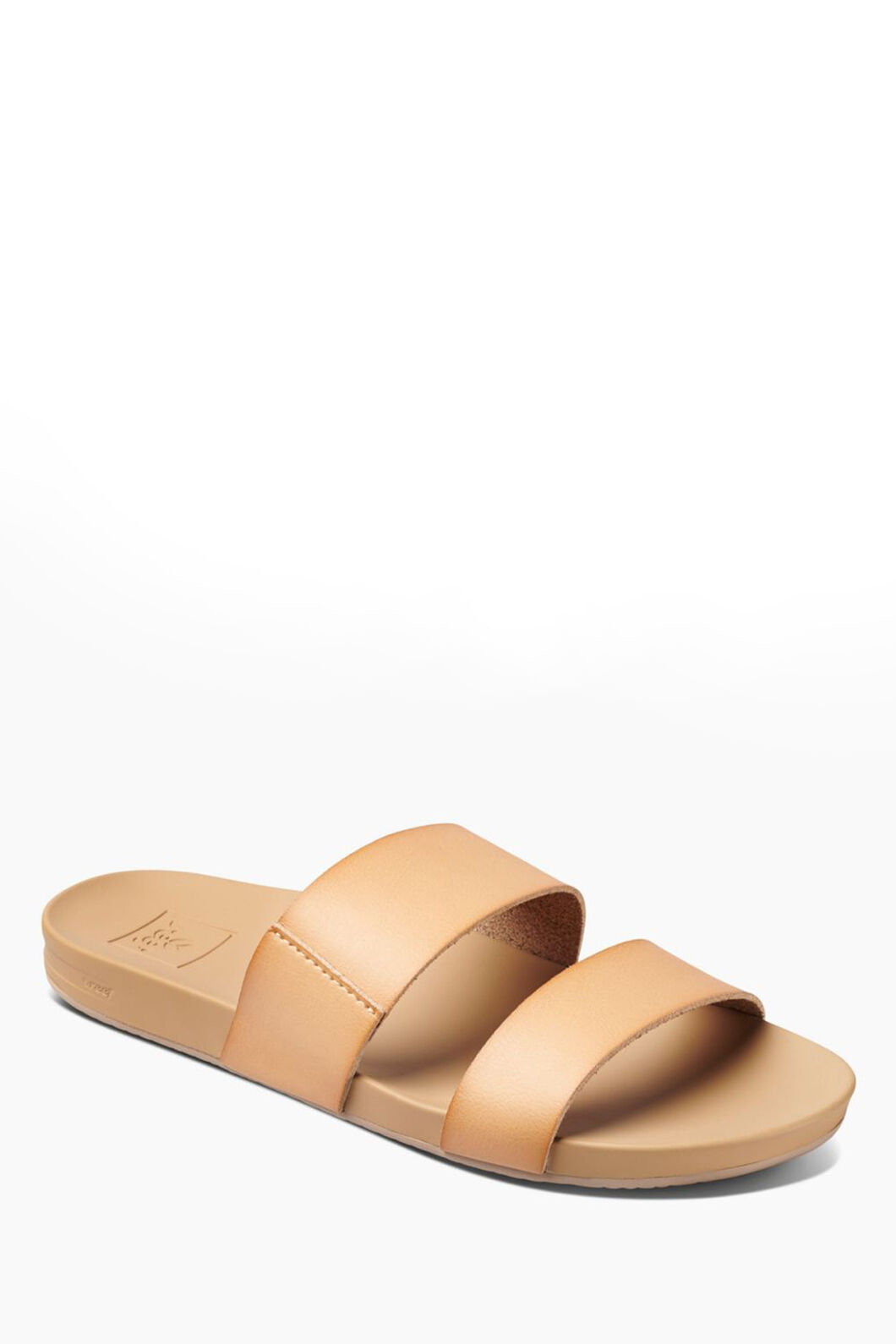 REEF&reg; Women's Cushion Vista Slides, Natural, hi-res