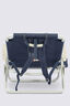 Macpac Folding Beach Recliner V2, Naval Acadamy/Orange, hi-res