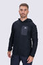 Macpac Men's Nitro Fleece Pullover, Black, hi-res