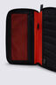 Macpac Wilderness Document Wallet RFID, Black/Orange, hi-res